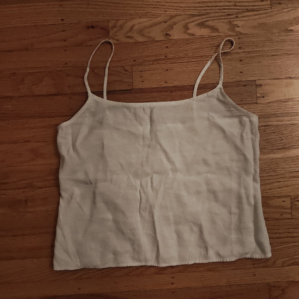 Calvin Klein White Camisole Tank Top